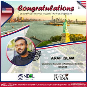 AFTER VISA POST FOR USA B (ARAF ISLAM)