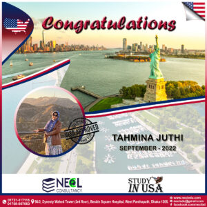 TAHMINA (AFTER VISA) POST FOR USA